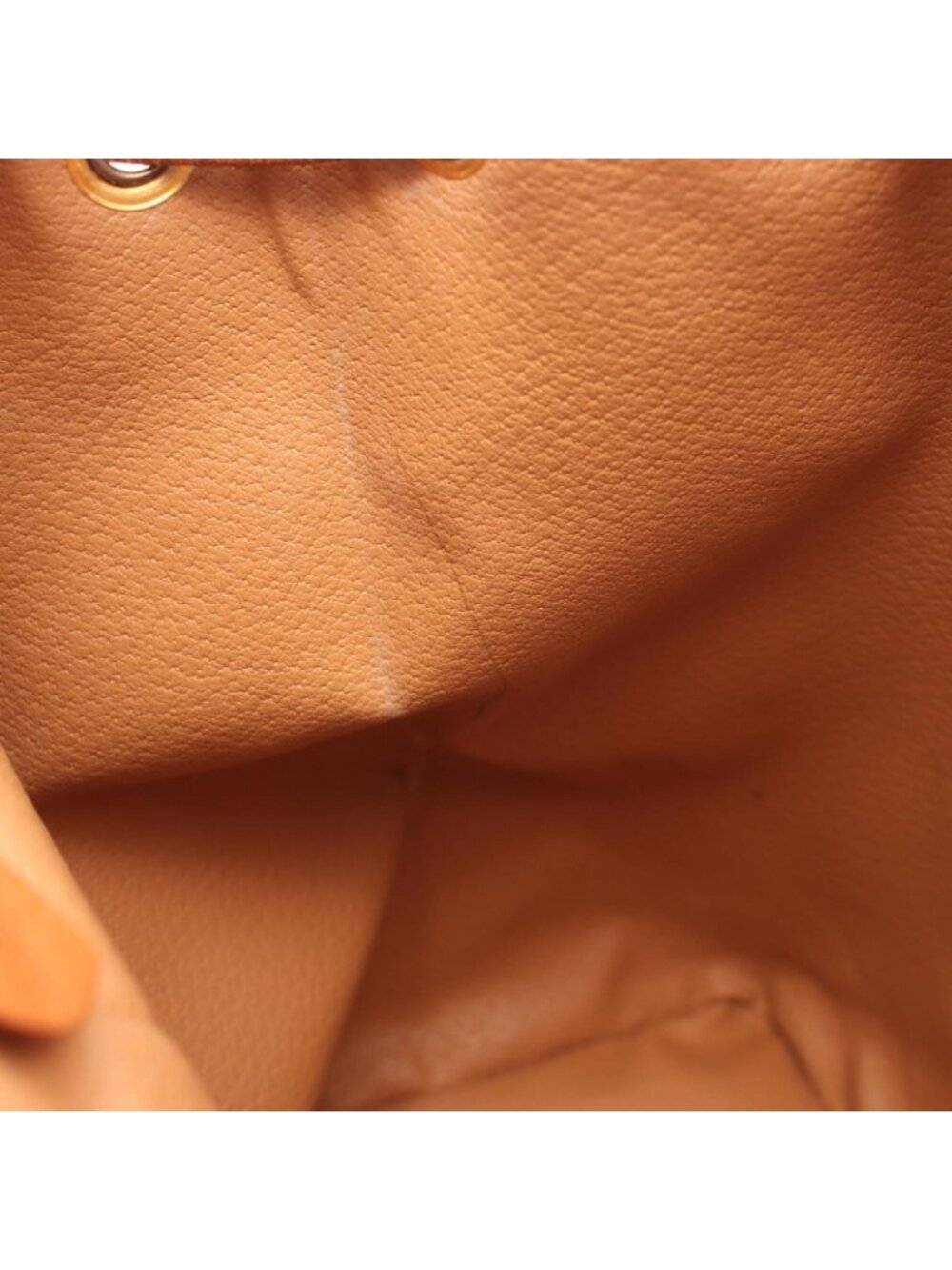 Celine Backpack Macadam Brown Canvas Leather - Picture 7 of 9